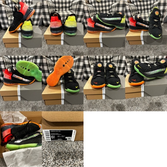 Nike Other - Lebron XVIII size 6.5 “Soundwave” with original box